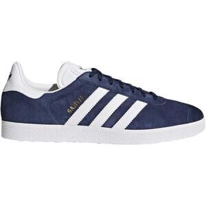 NWT Adidas Originals Men's Gazelle Lace-up Navy/White/Gold Met.,12.5 M US